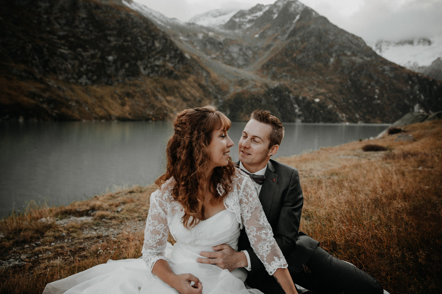 Swiss mountains wedding photographer