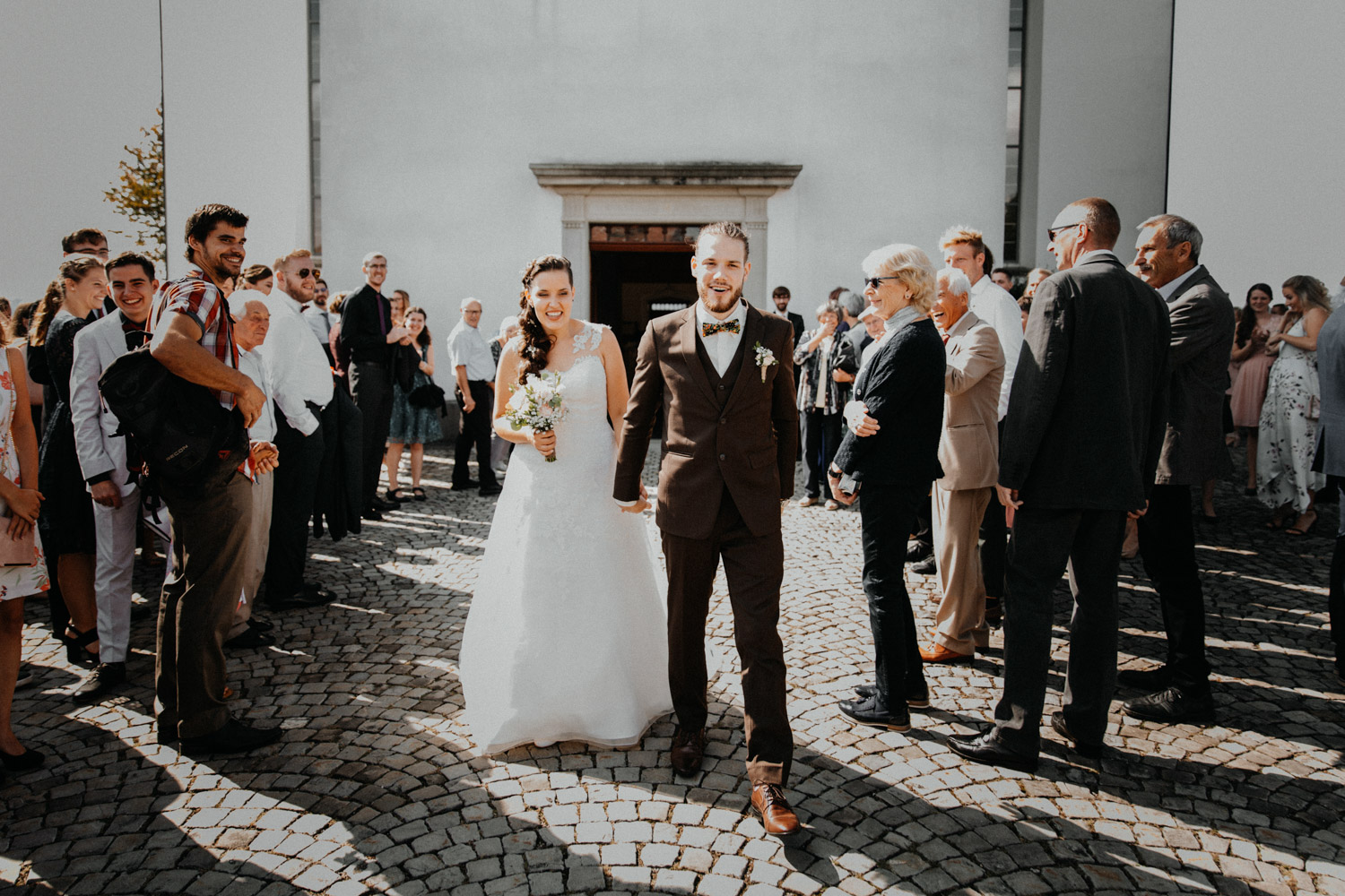 Wedding photographer in Switzerland church wedding