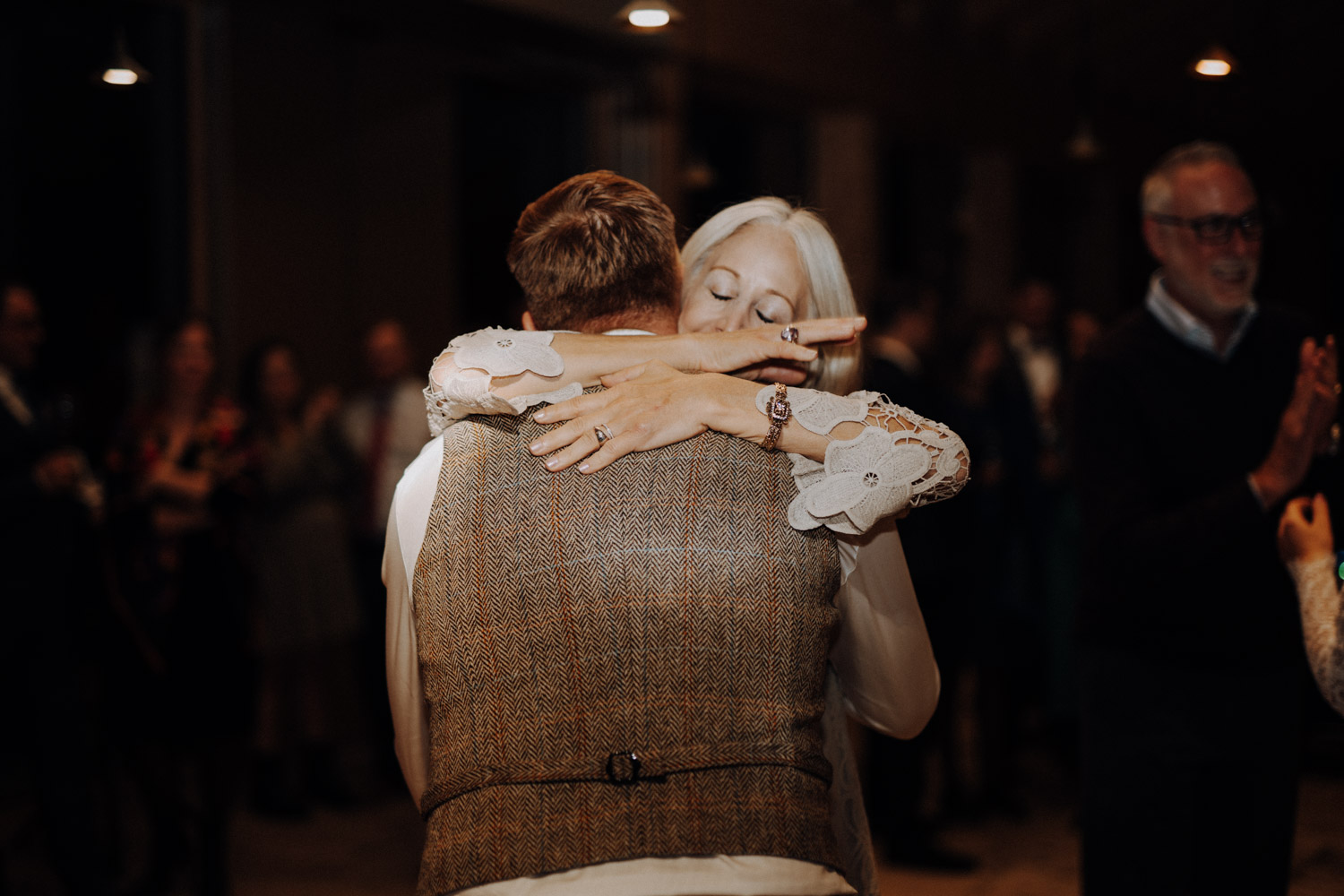 Party und Tanzen bei Hochzeit auf Chaeserrugg