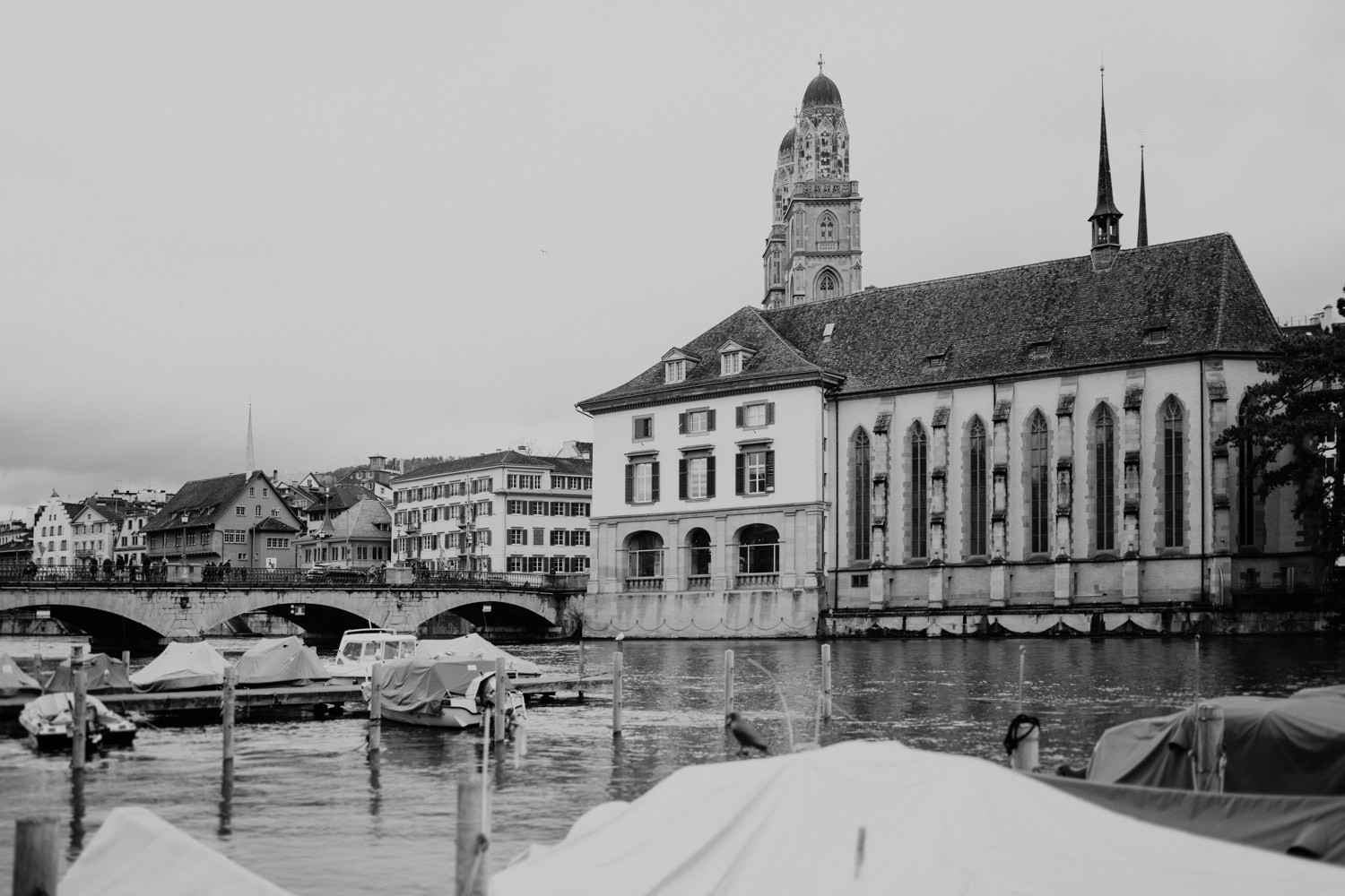 Urban City Couple Shoot in Zurich, Switzerland photographed by Swiss Wedding Photographer