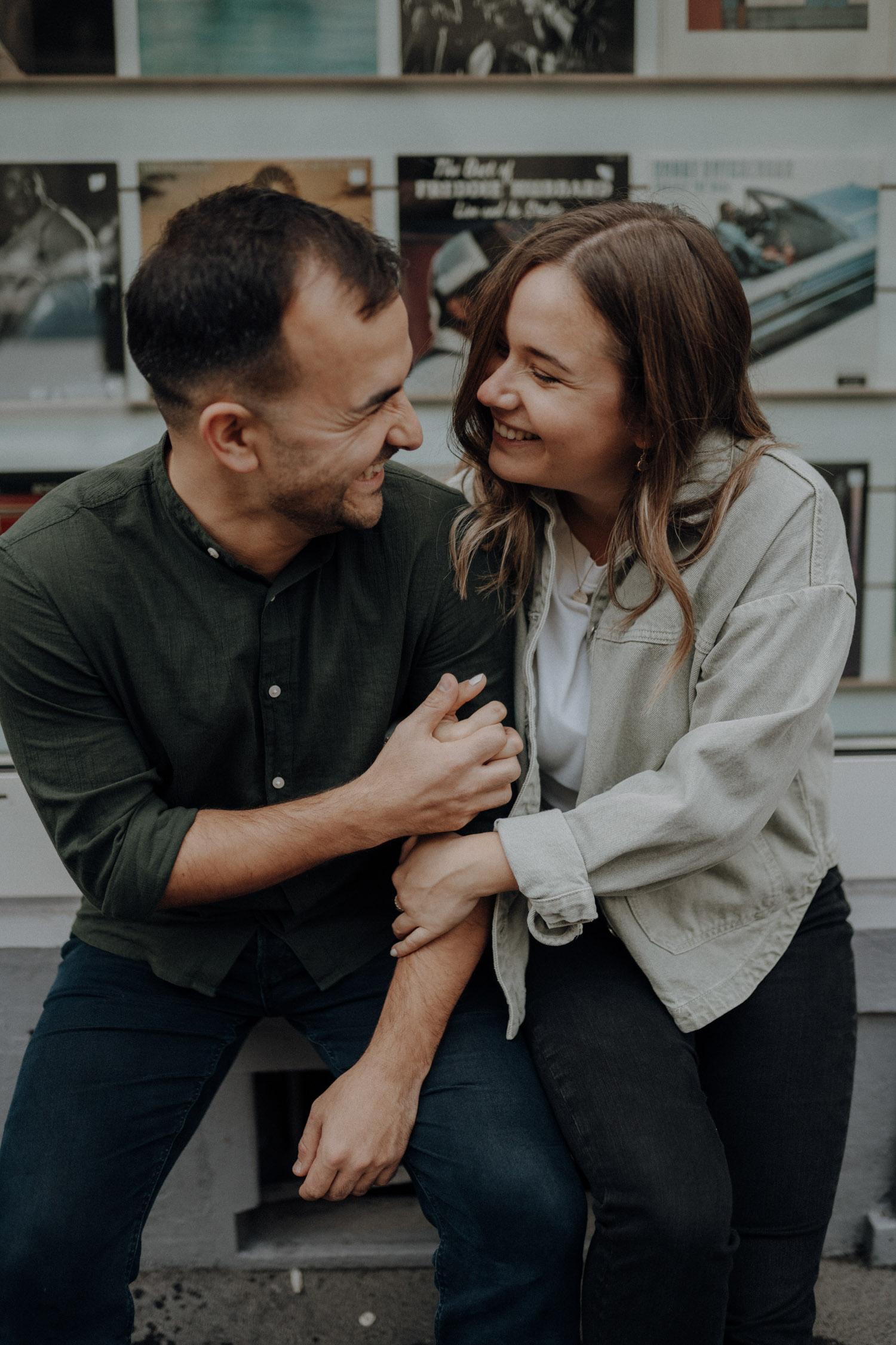 Urban City Couple Shoot in Zurich, Switzerland photographed by Swiss Wedding Photographer