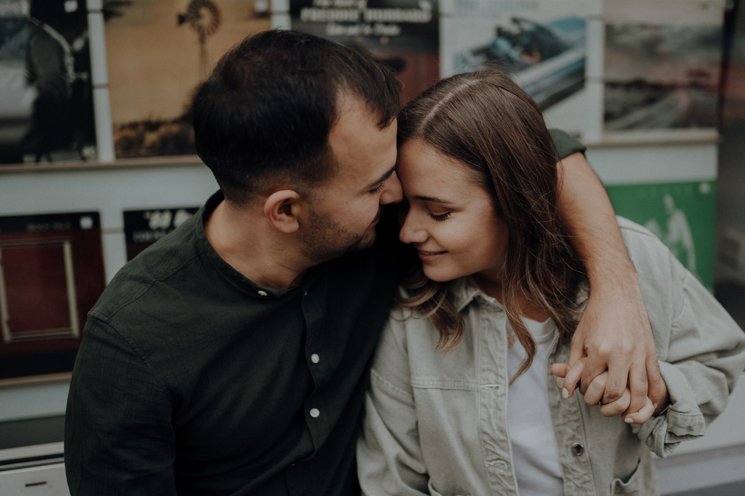 Urban City Couple Shoot in Zurich, Switzerland photographed by Swiss Wedding Photographer