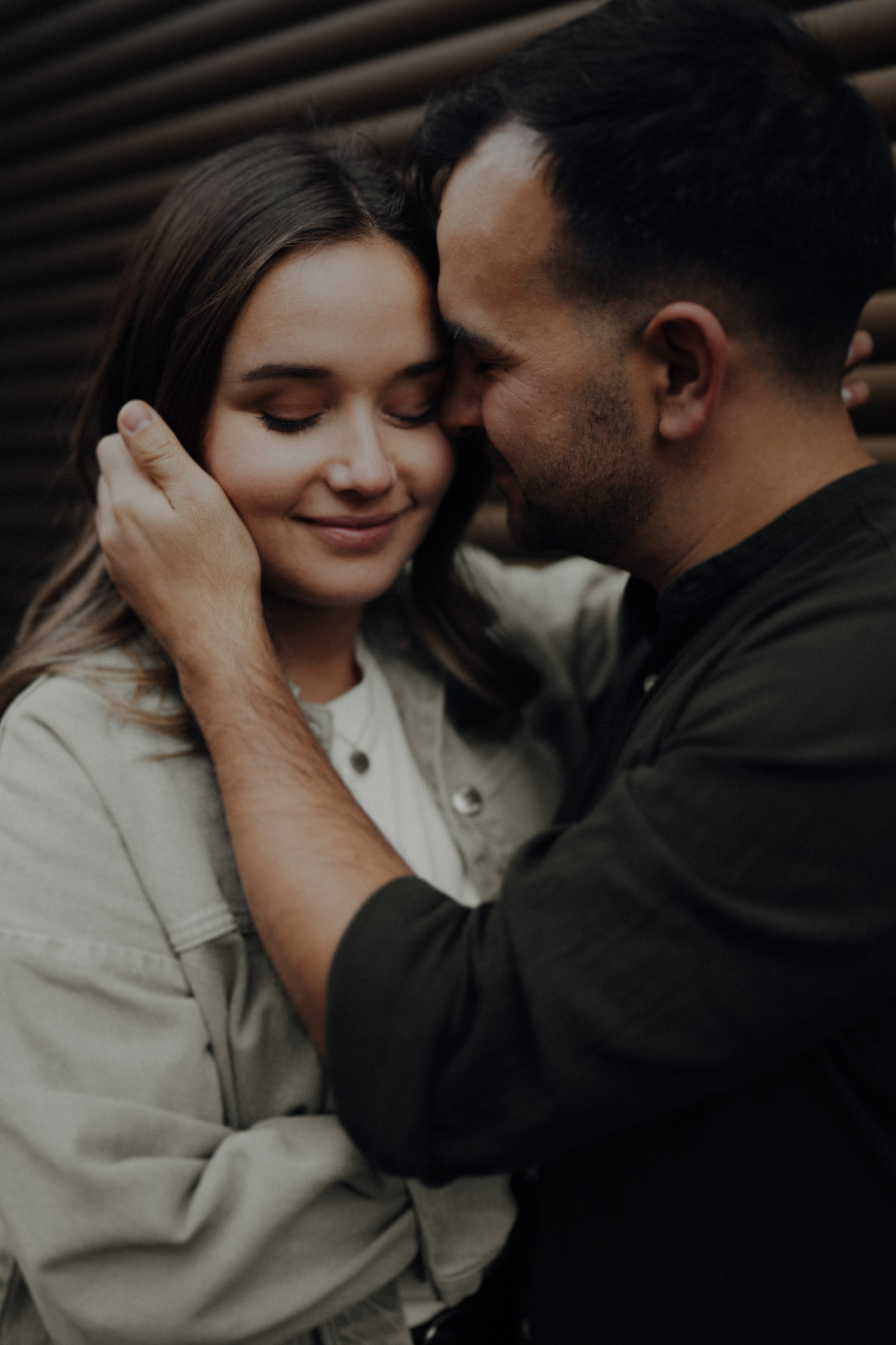 Urban City Couple Shoot in Zurich, Switzerland photographed by Swiss Wedding Photographer