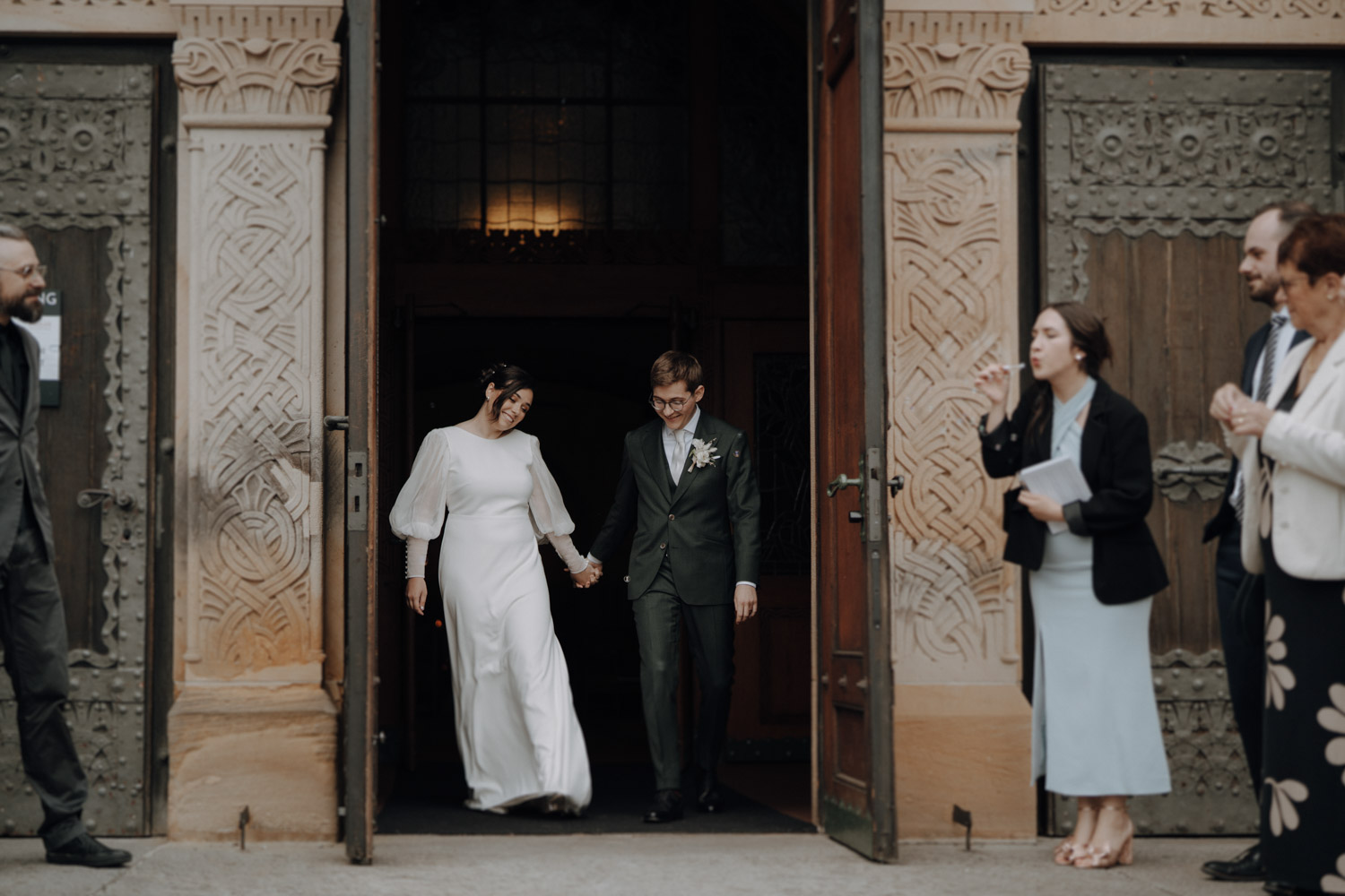 Hochzeit Paulus Kirche Basel Hochzeitsfotograf dokumentarisch