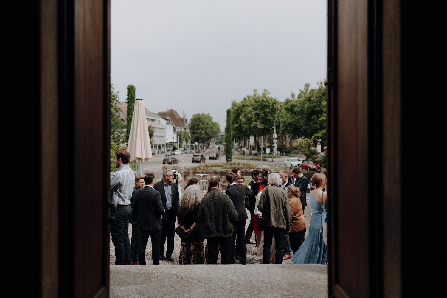 Hochzeit Paulus Kirche Basel Hochzeitsfotograf dokumentarisch