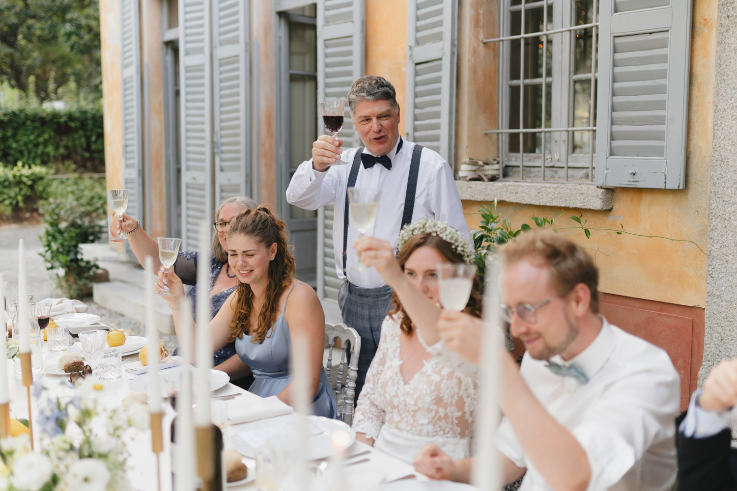 Hochzeitsfotograf am Comer See Lago di Como in Italien in der Villa Regina Teodolinda neben der Villa Balbiano